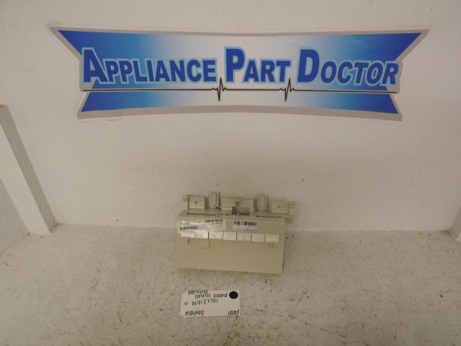 Maytag Washer W10137701 Electronic Control Board Used Maytag Washer W10137701 Electronic Control Board Used